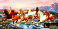 Tranh sơn dầu mã đáo thành công 35